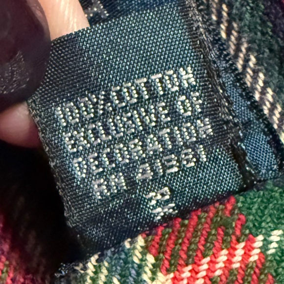 Ralph Lauren Classic Fit Plaid Flannel Shirt 3XLT Big Tall - Picture 6 of 6